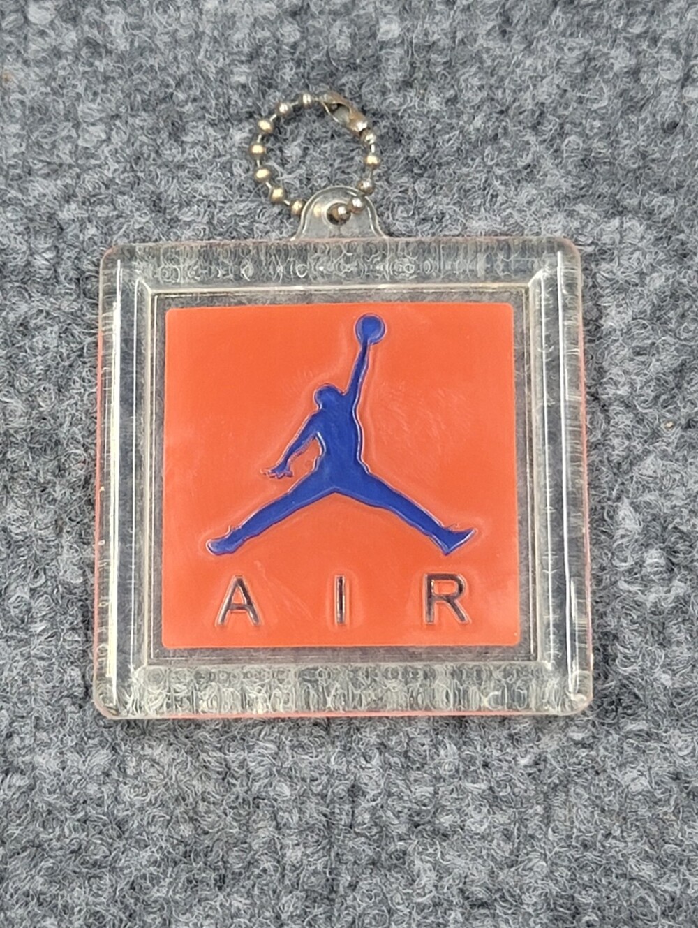 Vintage Nike Air Jordan Jumpman Sneaker  Keychain Hang Tag